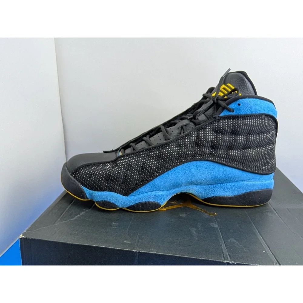 Size 13 - Air Jordan 13 Retro CP3 Away Black Sunstone Orion Blue 823902-015